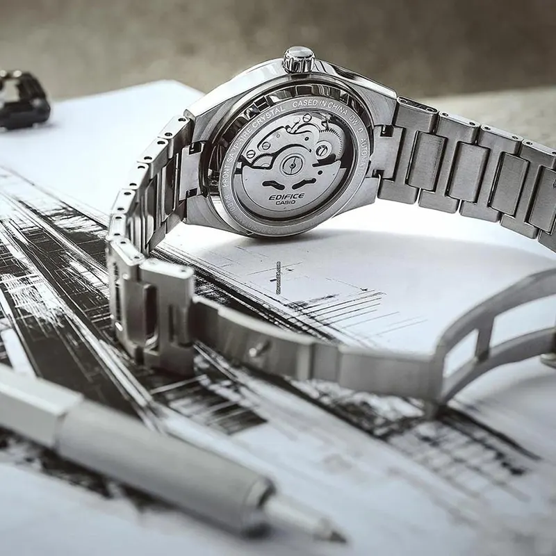 Casio Edifice Automatic Unique Forged Carbon Dial Men's Watch- EFK-100D-7A